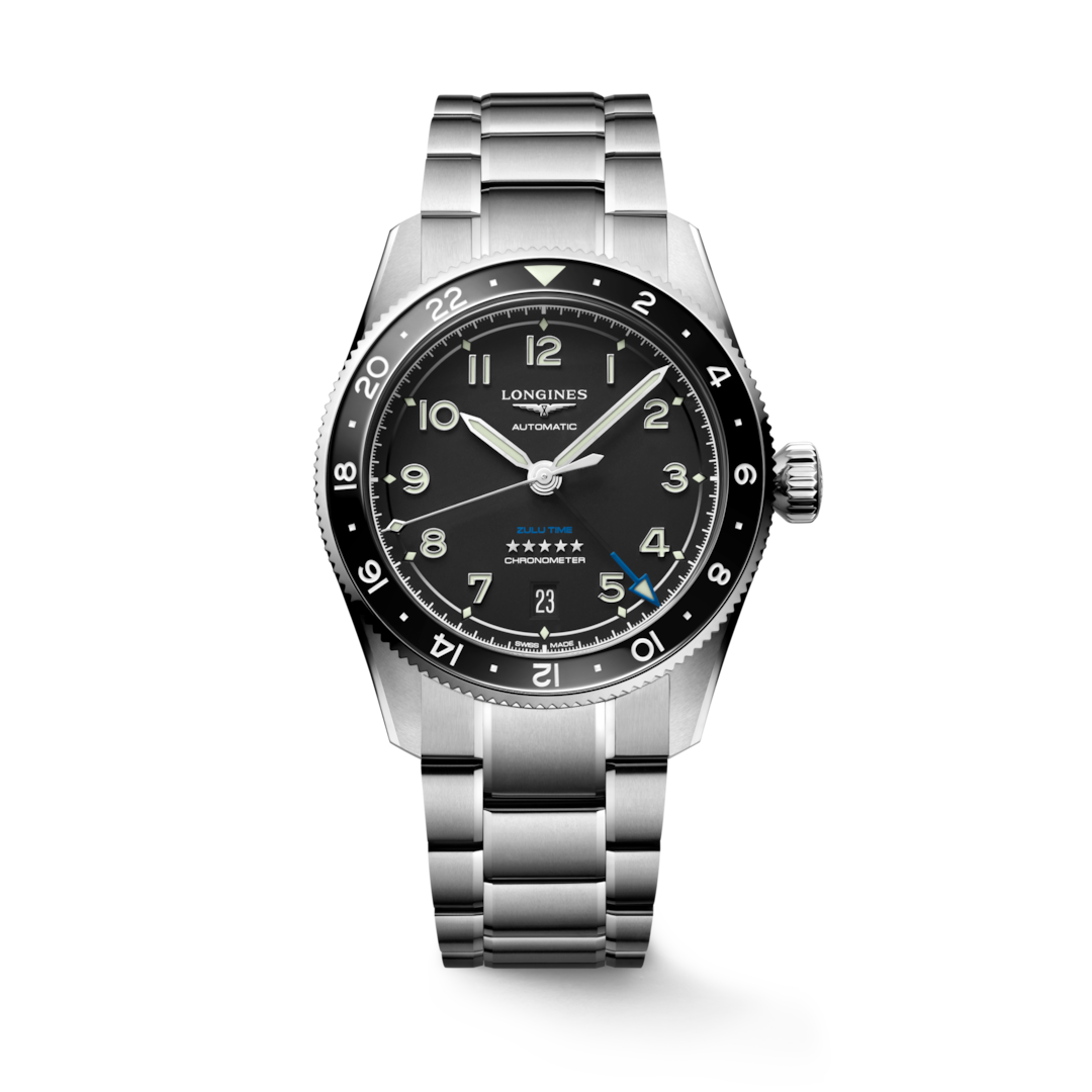 Spirit Zulu Time Black Dial 39mm