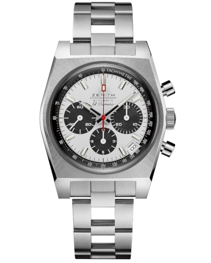 Zenith 50th El Primero Anniversary A384 Revival with Ladder Bracelet 03.A384.400/21.M384