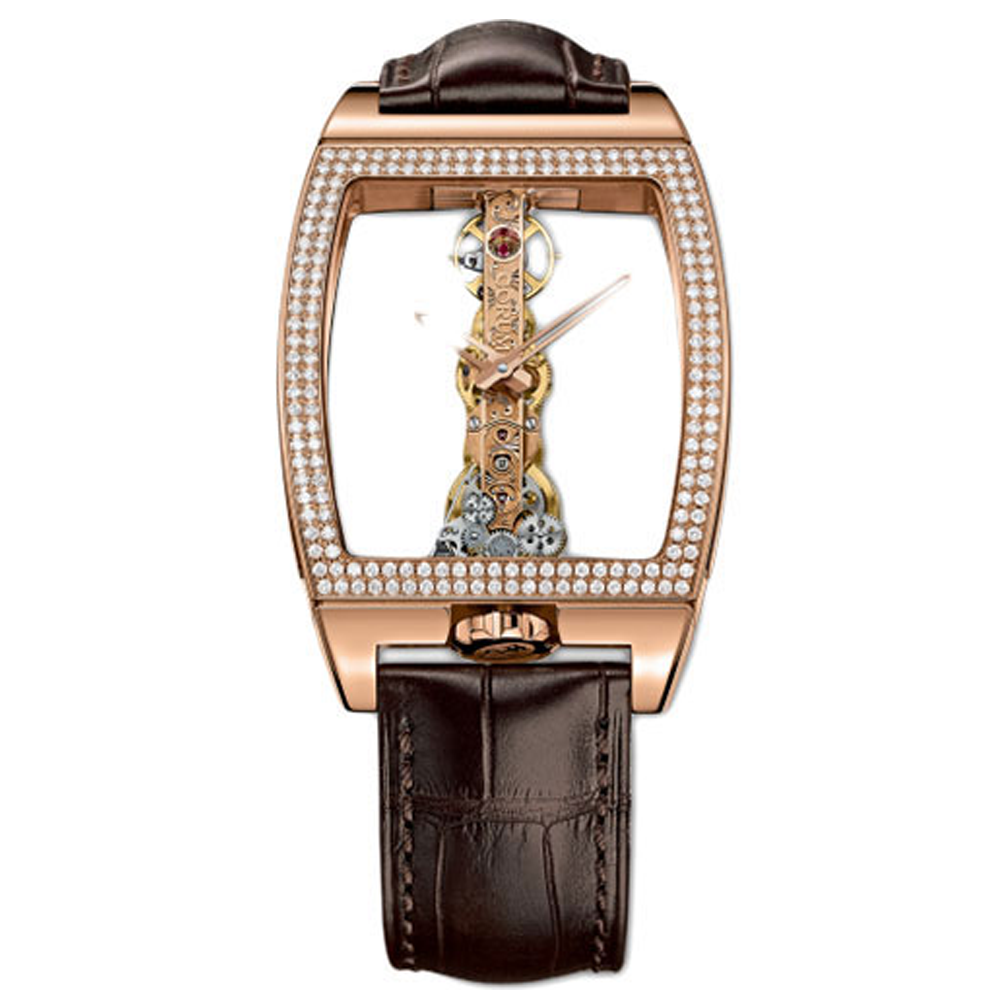 Corum Golden Bridge Diamond Watch B113/01045