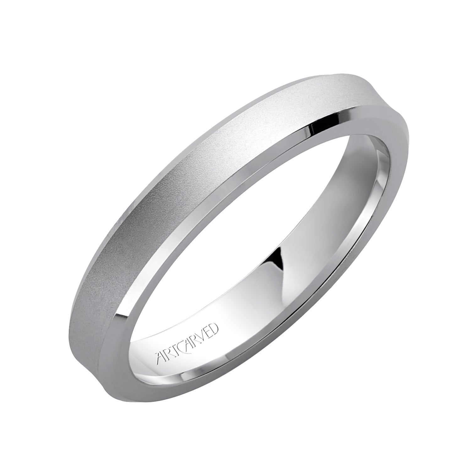 Artcarved Boundless Wedding Band 14K White Gold 6MM 11-WV7188