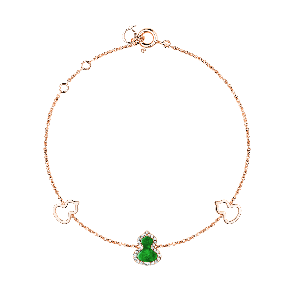 Qeelin Petite Wulu Bracelet Jade WUBPT1BRGJE WU-BR0001C-RGDGJE