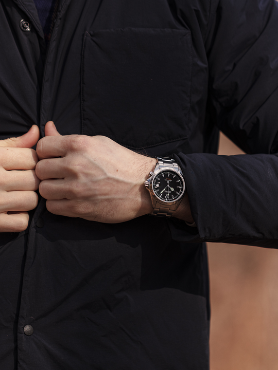 Seiko Prospex Alpinist SPB117 Black Dial Carat & Co. Authorized Retailer 6R35 Caliber