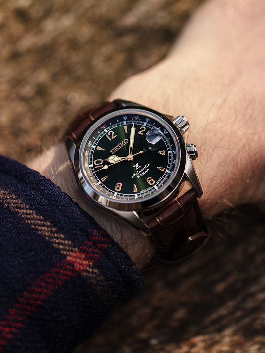 Seiko Prospex Alpinist SPB121 Green Dial Carat & Co. Authorized Retailer