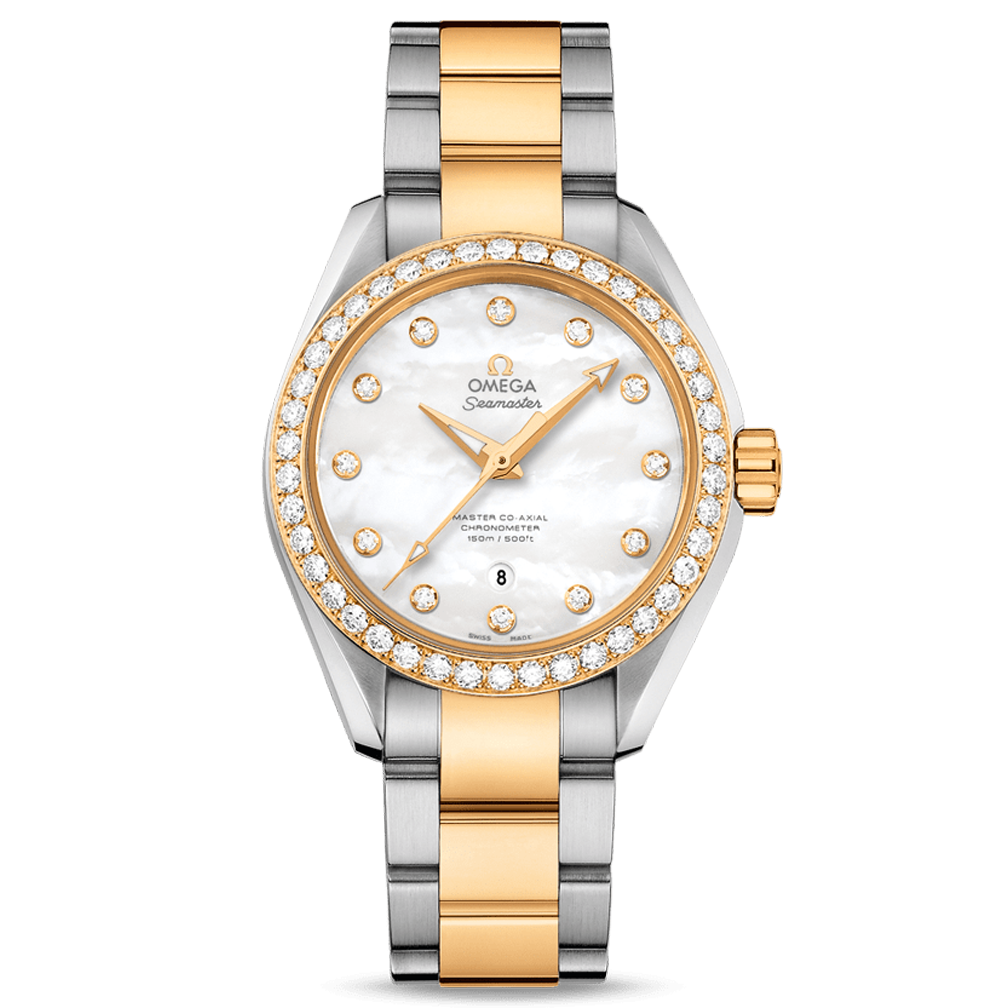 Omega Seamaster Aqua Terra Ladies Diamonds 34mm 231.25.34.20.55.006