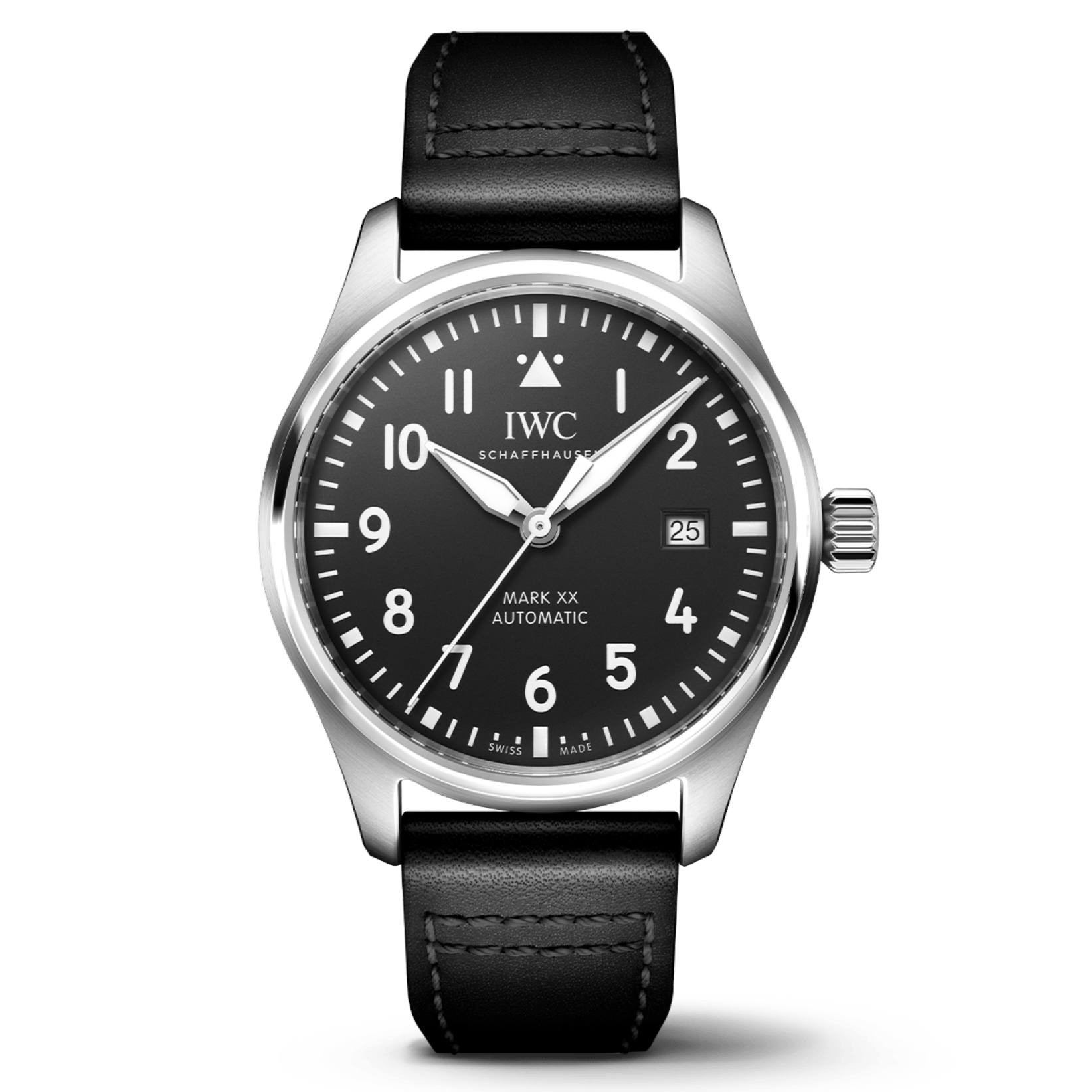 IWC Pilot's Watch Mark XX Black on Strap IW328201
