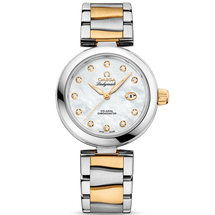 Omega De Ville Ladymatic Co-Axial 34mm Diamonds 425.203.420.55.003