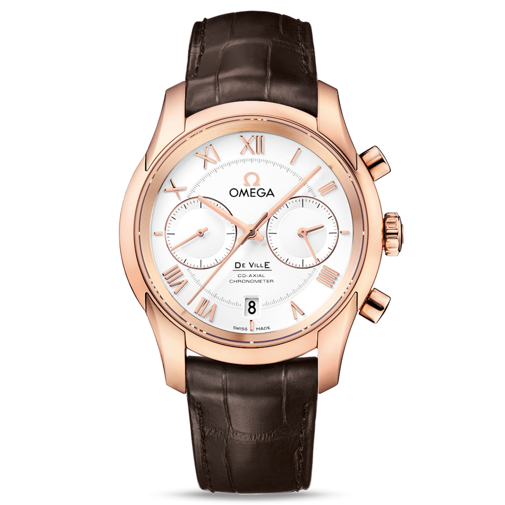 Omega De Ville Co Axial Chronograph 42mm 43153425102001 Carat Co