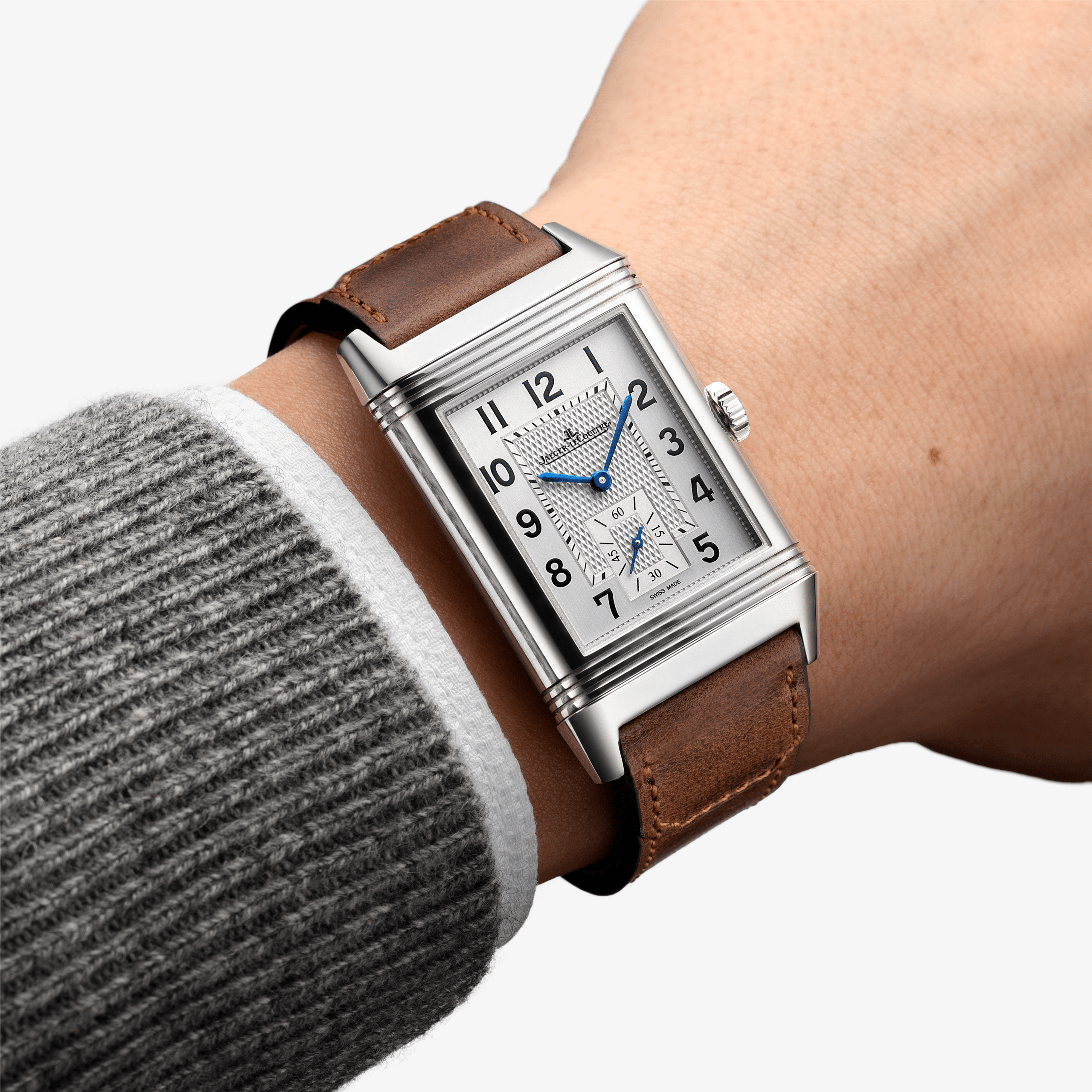 Wrist View of JLC Reverso Classic
Duoface Small Seconds