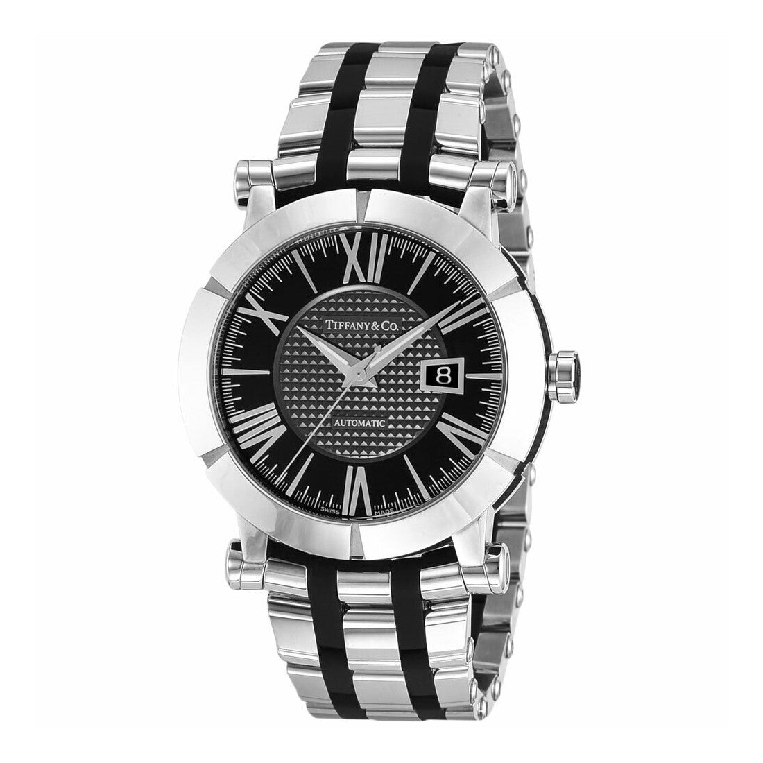 SALE | Tiffany Atlas Gents Black Dial Automatic Watch