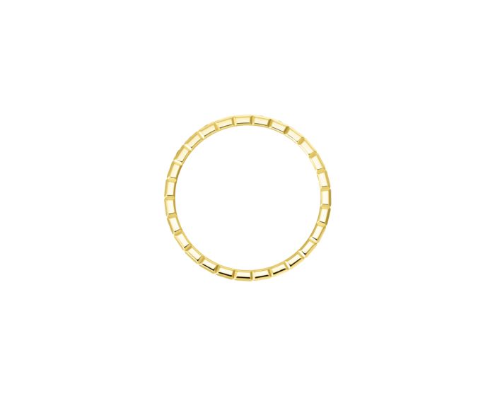 Ice Cube Pure Full-Set Yellow Gold Ring 827702-0289