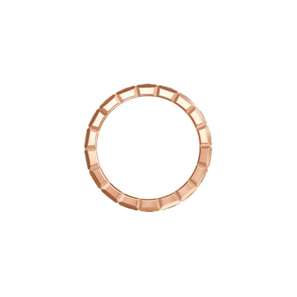 Ice Cube Pure Full-Set Rose Gold Ring 829834-5099