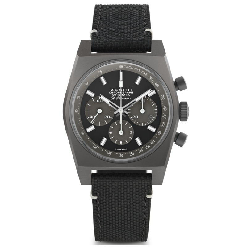 Zenith Chronomaster Revival Shadow 37mm 97.T384.4061/21.C822 front view