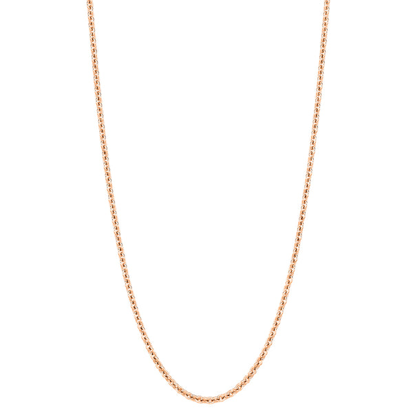 Qeelin 18 inch necklace in 18K rose gold AAAXXEYRG0018
