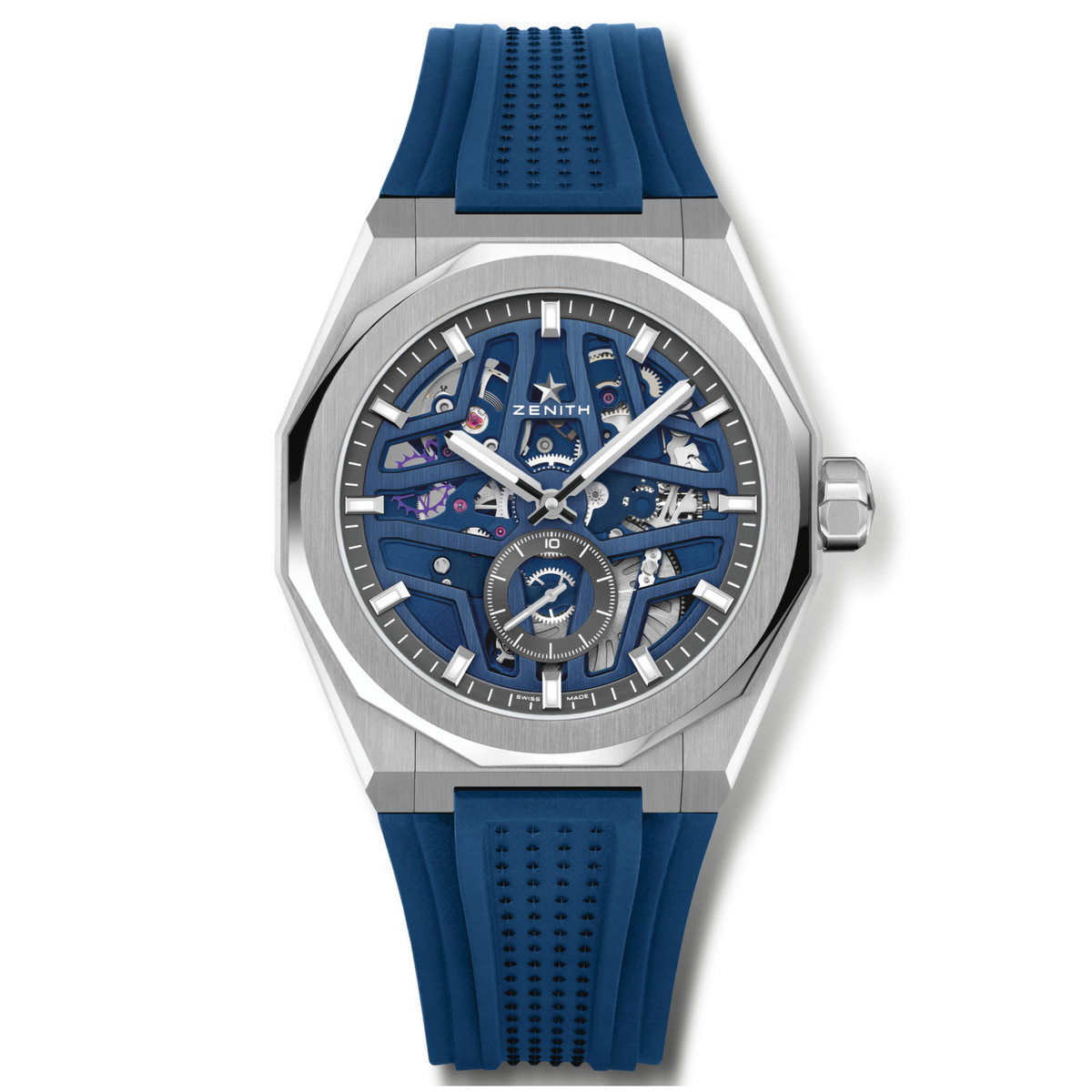 Zenith Defy Skyline Skeleton 41mm 03.9300.3620/79.I001 blue strap option