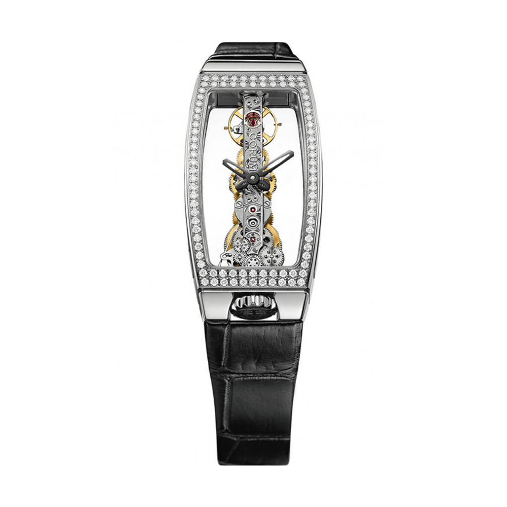 Corum Golden Bridge Miss White Gold Diamonds B113/00823