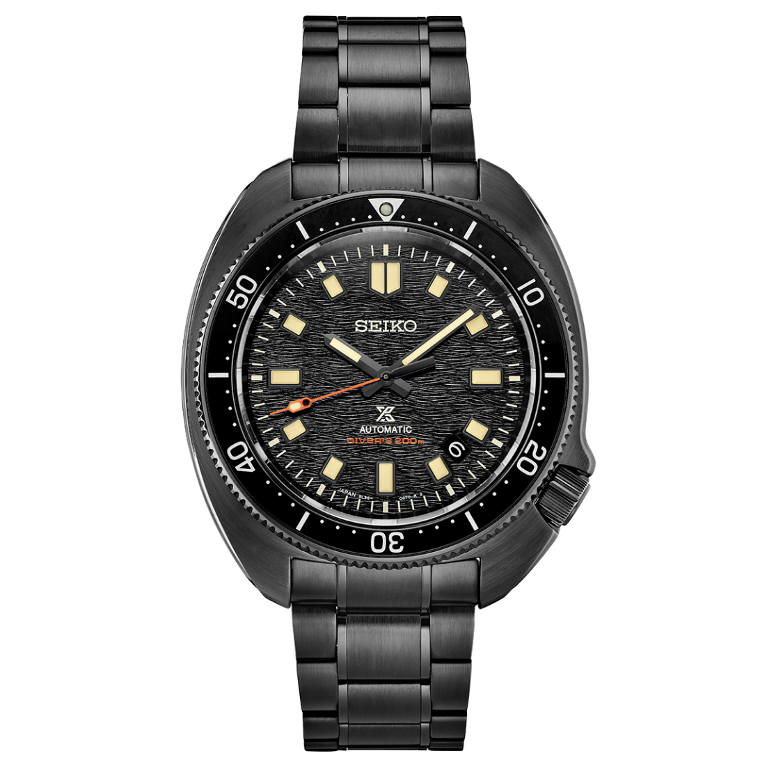 Seiko Prospex Captain Willard Black Series Limited Edition SLA061 Front View