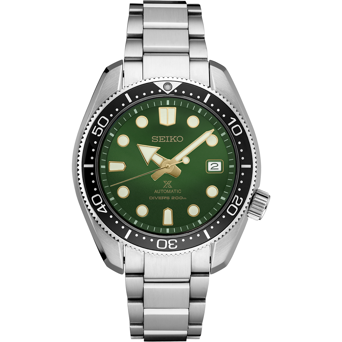 Seiko Prospex Automatic Dive Watch SPB105 Green Dial