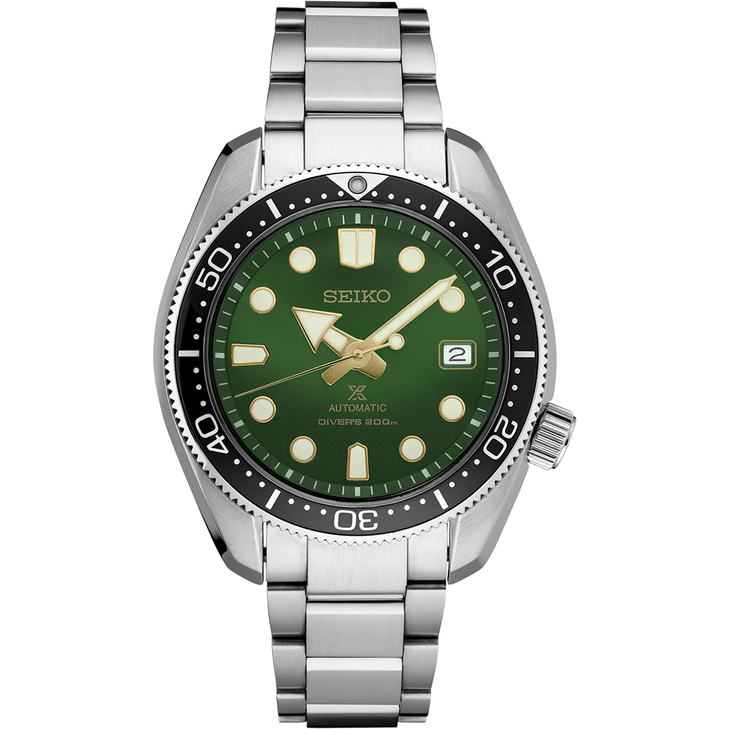 Seiko green dial hot sale diver
