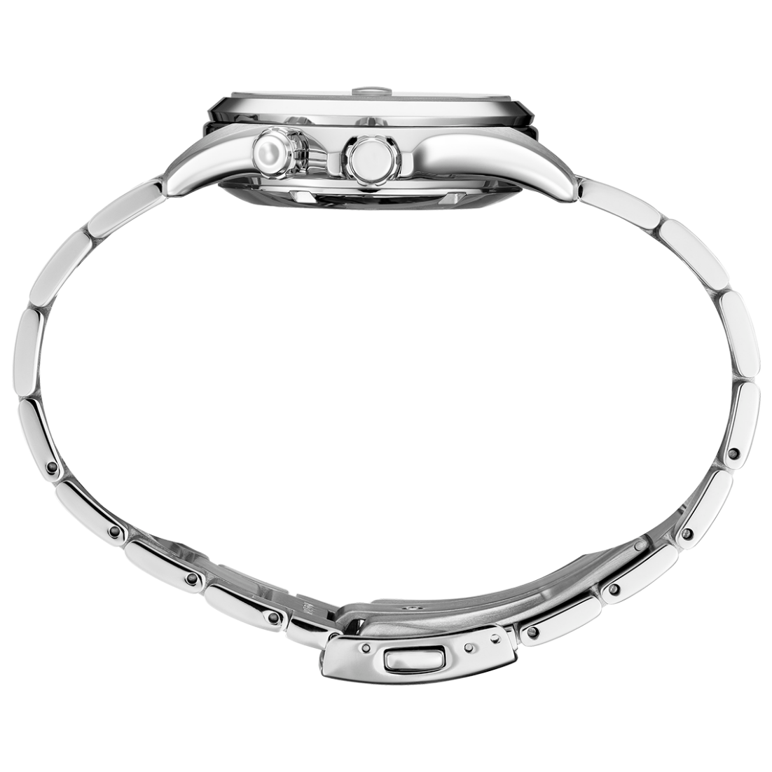 Seiko Prospex Alpinist SPB117 Black Dial Side View Carat & Co.