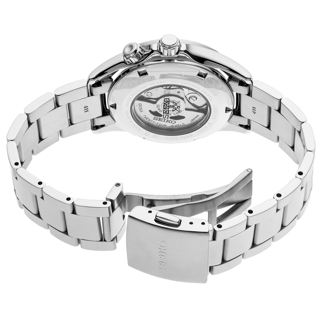 Seiko Prospex Alpinist SPB117 Black Dial Side View Carat & Co.