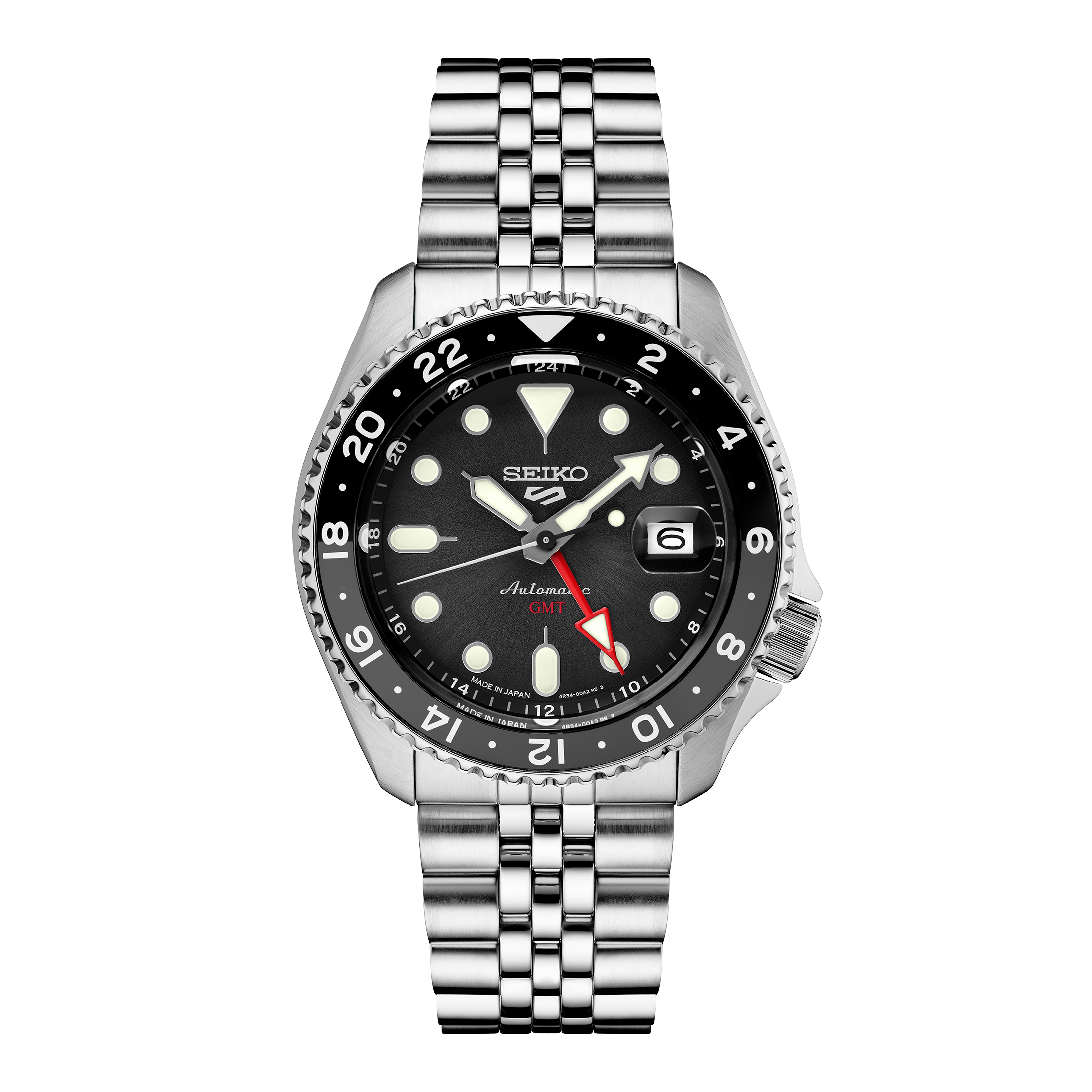 Seiko 5 SSK001 Automatic GMT Black