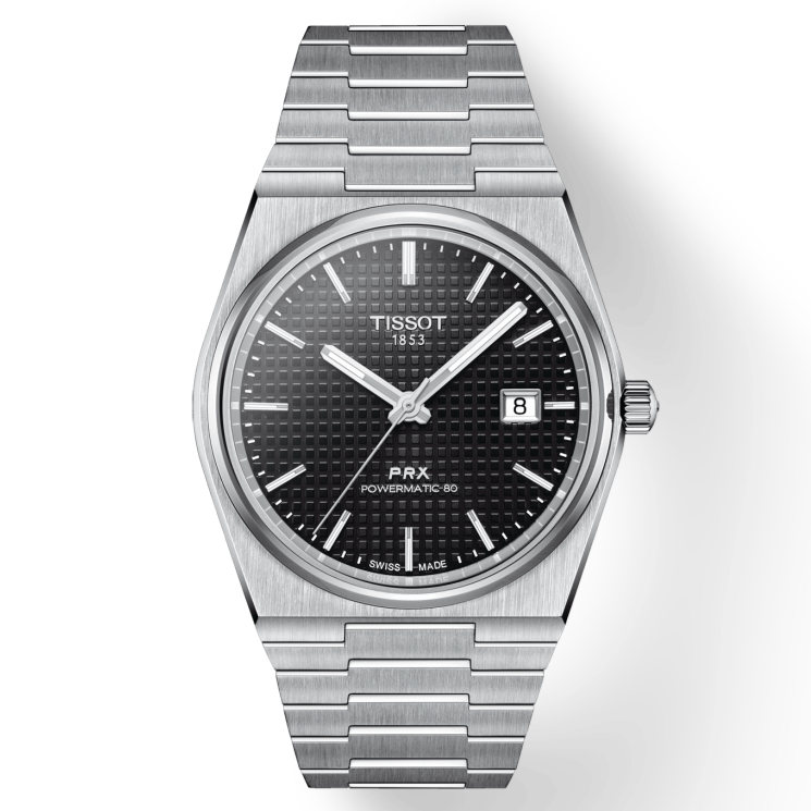 Tissot PRX Powermatic 80 Black Dial Automatic 40mm Watch T137