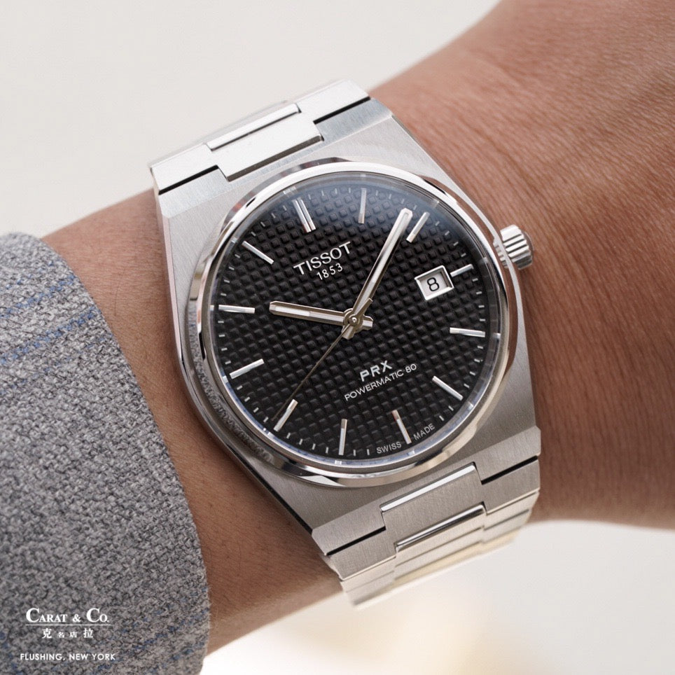 Tissot PRX Powermatic 80 Black 40mm T1374071105100