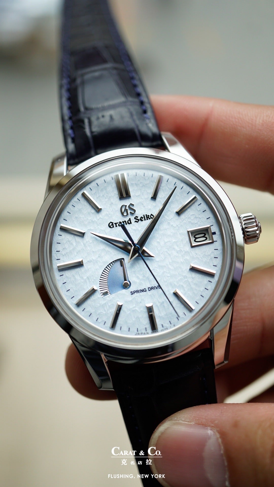 Grand Seiko Elegance Collection Spring Drive SBGA407 "Skyflake"