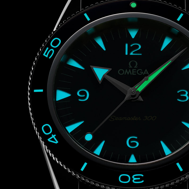 Omega Seamaster 300 41mm Master Chronometer NEW 2021 23430412101001 Sandwich black dial 