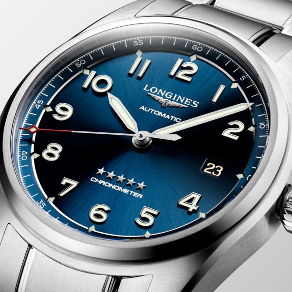 Longines Spirit L3.810.4.93.6 Blue Dial Bracelet 5-Year Warranty!