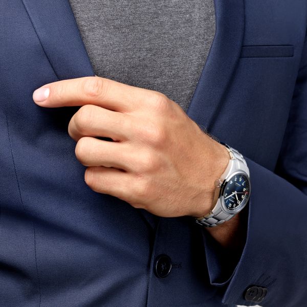 Longines Spirit L3.810.4.93.6 Blue Dial Bracelet 5-Year Warranty!