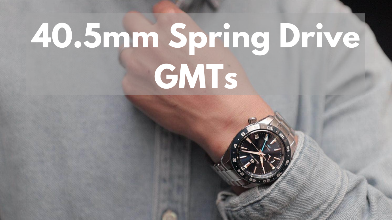 Grand Seiko 40.5mm Spring Drive GMTs fit great on the wrist