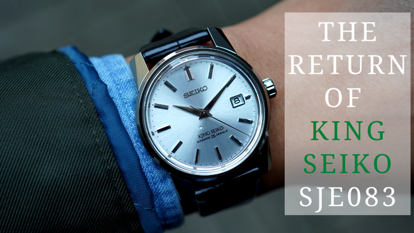 King Seiko SJE083 First Impressions Video