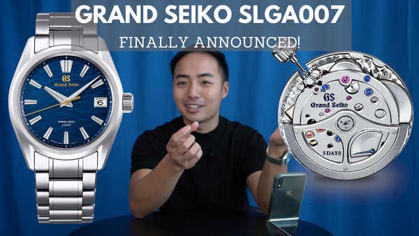 Grand Seiko SLGA007 Limited Edition Press Release REACTION 2021