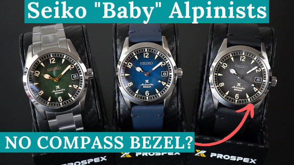 Seiko Baby Alpinist 38mm SPB155 SPB157 SPB159 First Impressions & Comparison