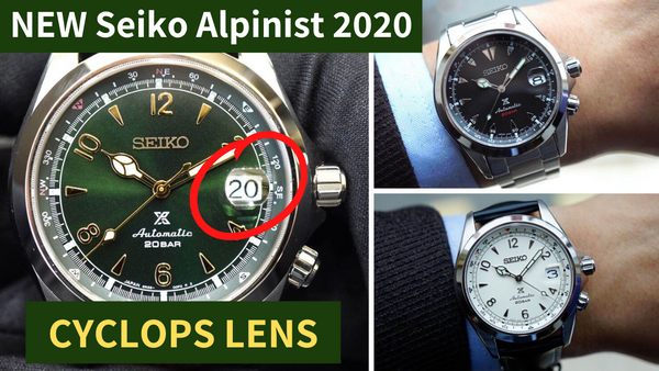Seiko Alpinist 2020 now with Cyclops Lens, 70 hour power reserve and more!