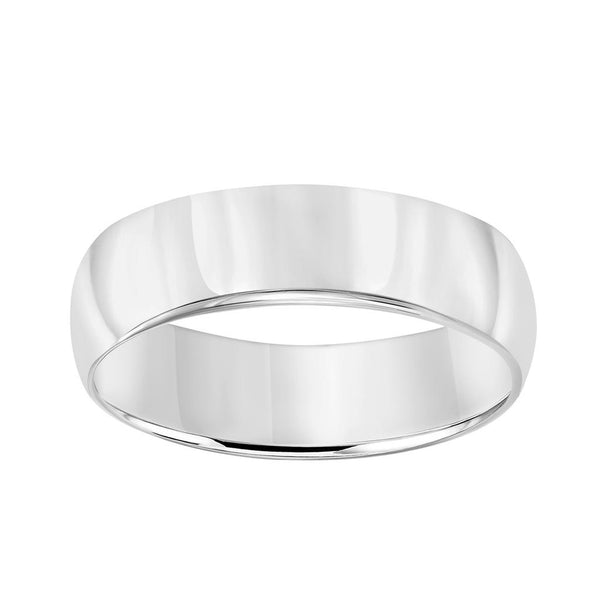 Low Dome Plain 5MM Wedding Band