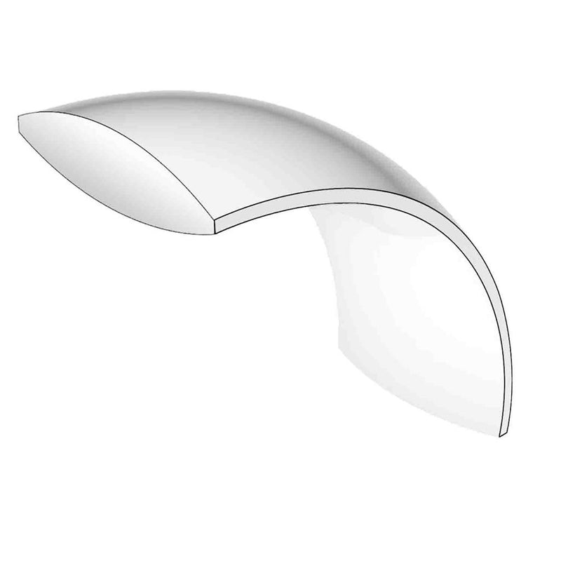 Low Dome Comfort Fit Plain Wedding Band 6MM