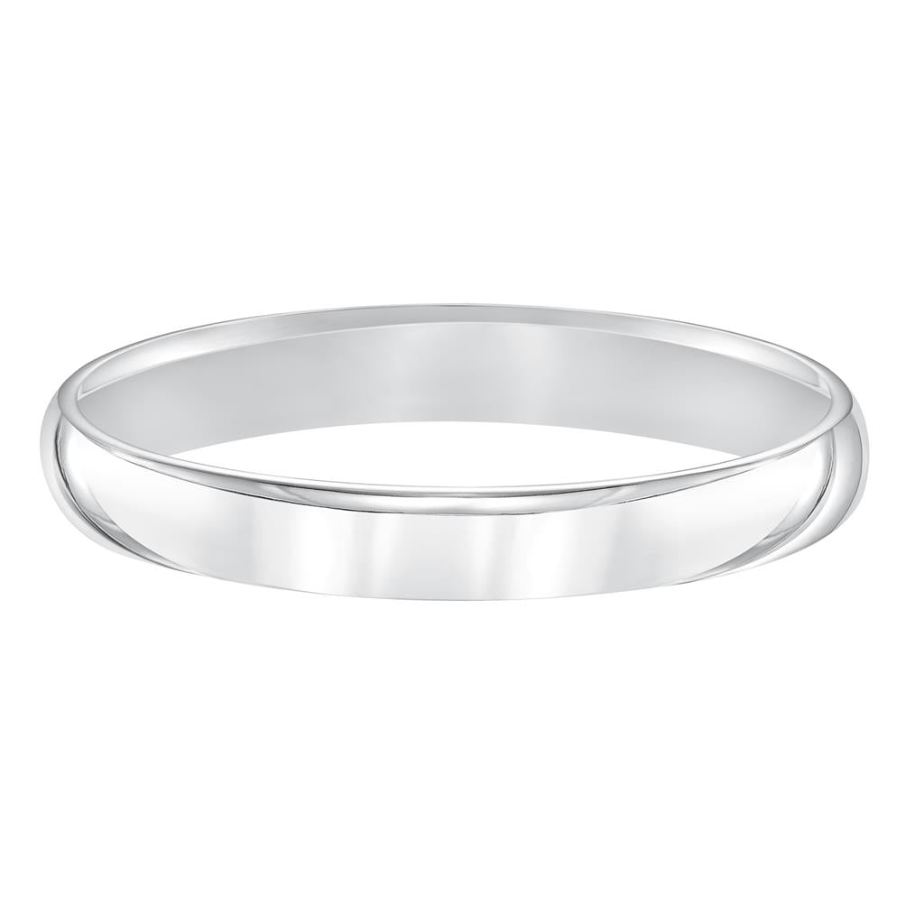 Low Dome Comfort Fit Plain Wedding Band 3MM