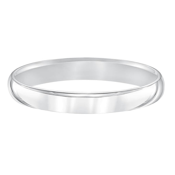 Low Dome Comfort Fit Plain Wedding Band 3MM