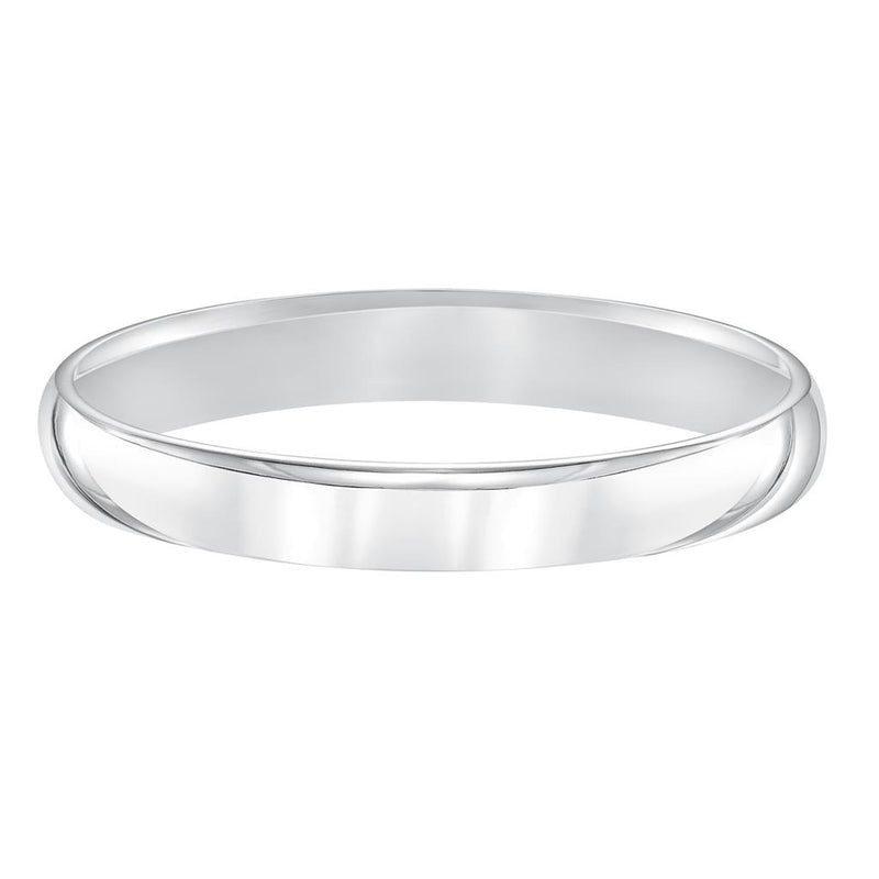 Low Dome Comfort Fit Plain Wedding Band 3MM