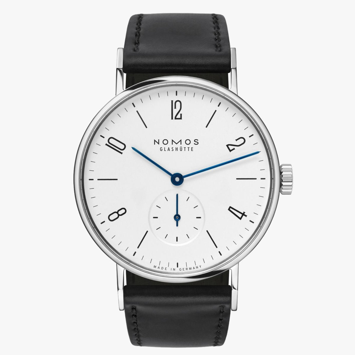NOMOS Glashütte Tangente White 35mm 139 front view