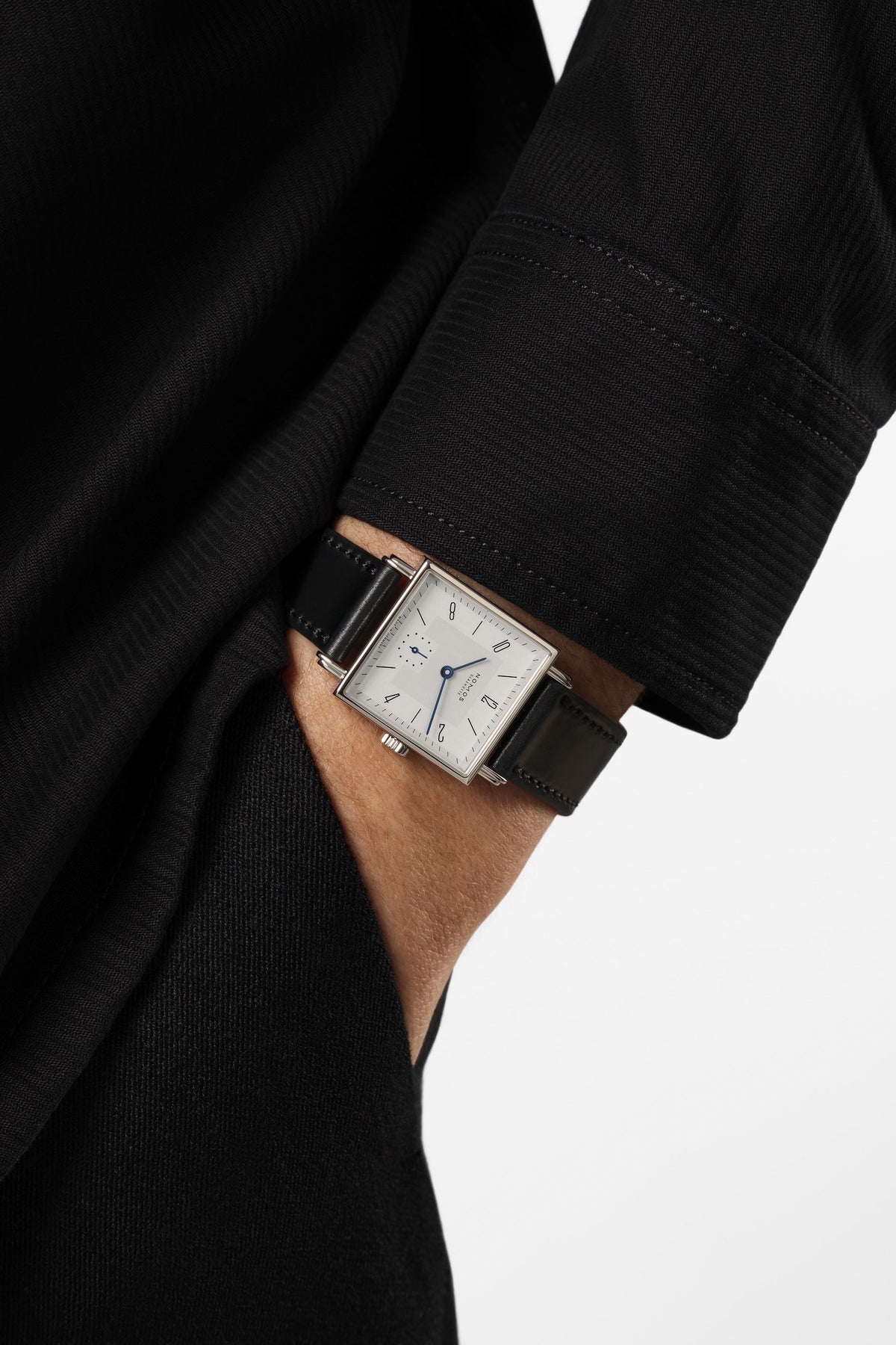NOMOS Glashutte Tetra 27 Manual Wind 27.5mm 401 model wrist shot 2
