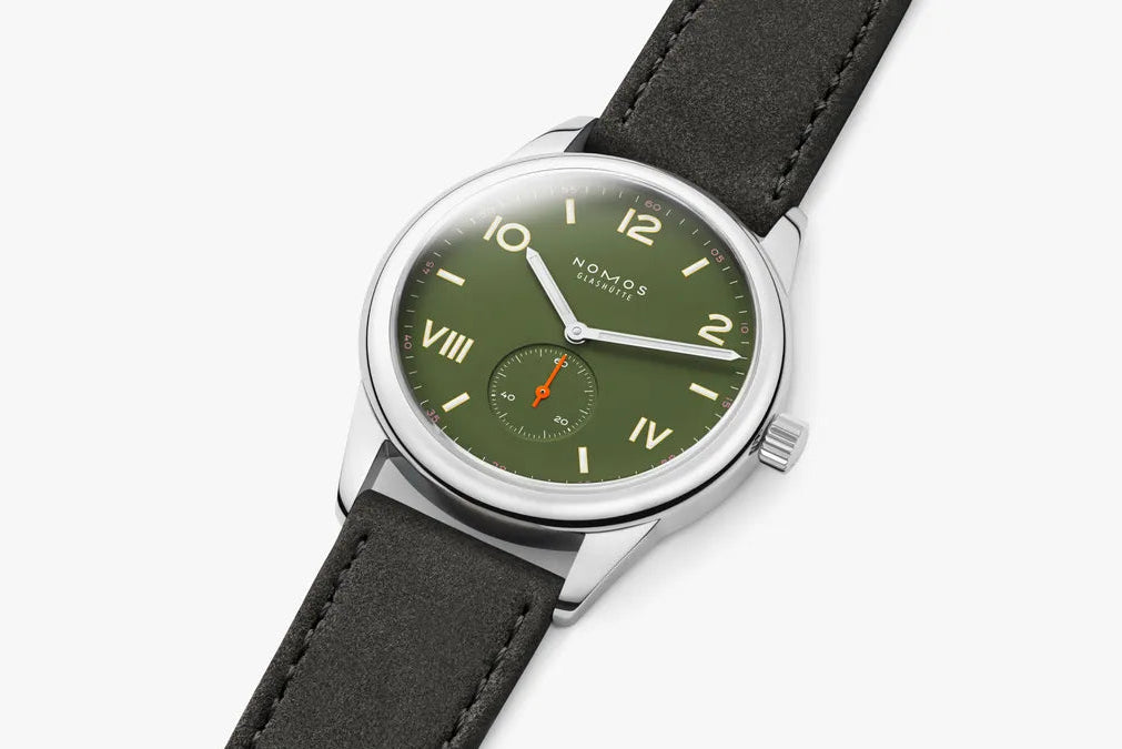 NOMOS Glashütte Club Campus 38 All Olive 38.5mm 739 product shot