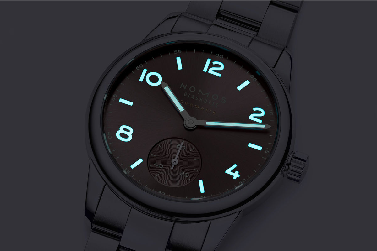 NOMOS Glashütte Club Sport Neomatik 34 Automatic Rose Pink 34mm 756 luminous hands/markers