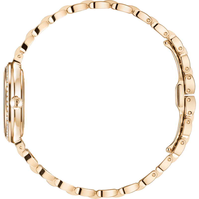 Side view of Piaget G0A50304 Sixtie Rose Gold Diamond 29mm Quartz Watch