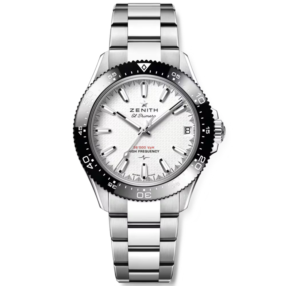 Zenith Chronomaster Solo Sport White 40mm 03.5000.3620/69.M5000 front view
