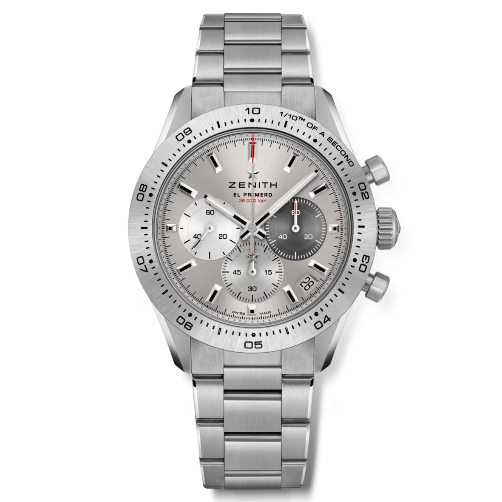 Zenith Chronomaster Sport Titanium Gray 41mm 95.3100.3600/39.M3100 front view