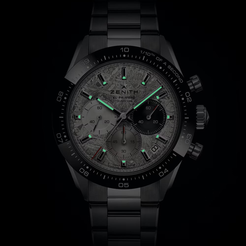 Zenith Chronomaster Sport Meteorite White 41mm 03.3120.3600/76.M3100 luminous