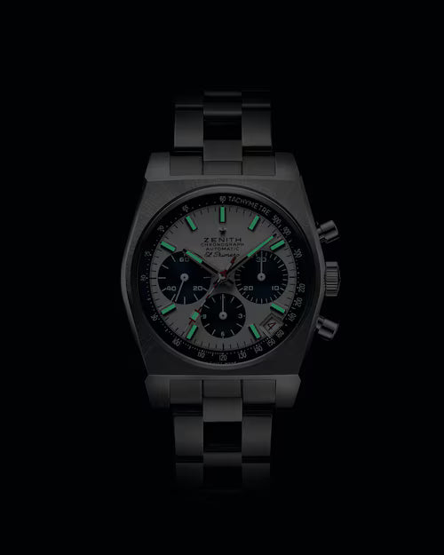 Front view of Zenith Chronomaster Revival Liberty II Limited Edition 03.US384-2.400/69.M384